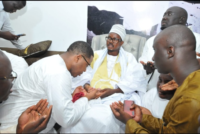 Serigne Mountakha loue les actions et l'engagement du Président Bougane Gueye, " Serigne Mountakha loue les actions et l'engagement du Président Bougane Gueye, "