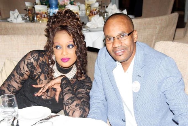 Mamadou Ibra Kane et sa dulcinée à l'anniversaire du Lamentin Beach Mamadou Ibra Kane et sa dulcinée à l'anniversaire du Lamentin Beach