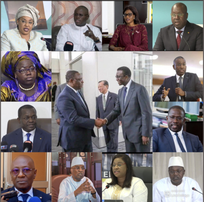 Remaniement: Ces 12 grands zappés de Macky Sall, entre évidence et surprise.... Remaniement: Ces 12 grands zappés de Macky Sall, entre évidence et surprise....