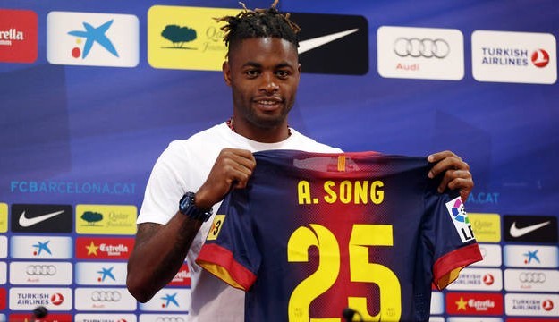 Alexandre Song quitte le Barça