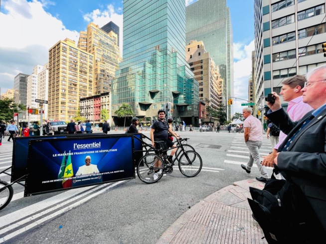 Macky Sall aux Etats-unis : New York souhaite la bienvenue au Président de l'UA Macky Sall aux Etats-unis : New York souhaite la bienvenue au Président de l'UA