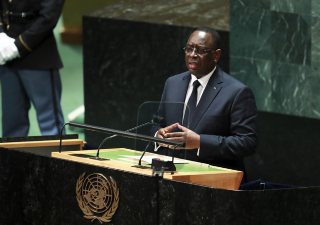Macky Sall à New York: « Il est temps d’avoir une gouvernance mondiale plus juste, plus inclusive, adaptée aux réalités de notre temps » Macky Sall à New York: « Il est temps d’avoir une gouvernance mondiale plus juste, plus inclusive, adaptée aux réalités de notre temps »