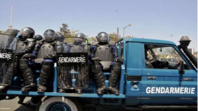 Procès Barthélemy Dias : Les forces de l’ordre envahissent les rues de Dakar