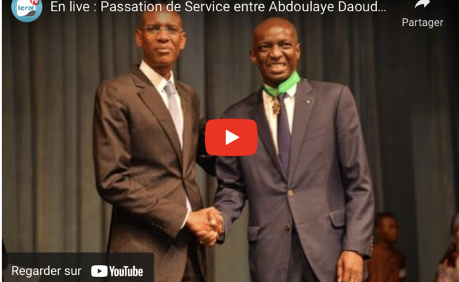 Replay Passation de service entre Abdoulaye Daouda Diallo et Mouhamadou Moustapha Bâ (MBF)