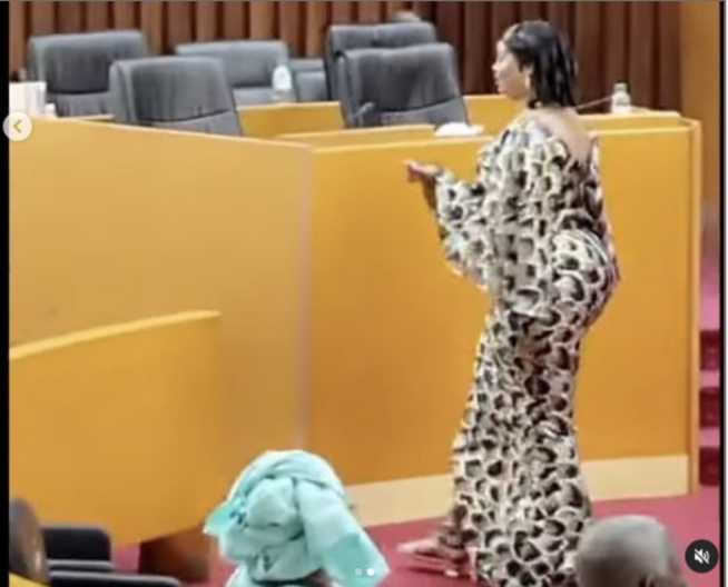 Fanta Sall "jongoma députée": "J'ai une morphologie qui ne passe pas inaperçue, j'aime les taille-basses" Fanta Sall "jongoma députée": "J'ai une morphologie qui ne passe pas inaperçue, j'aime les taille-basses"