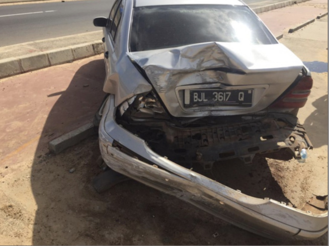Le chanteur "Thiat bou ngoyane" et sa femme, victimes d'un accident (Photos)