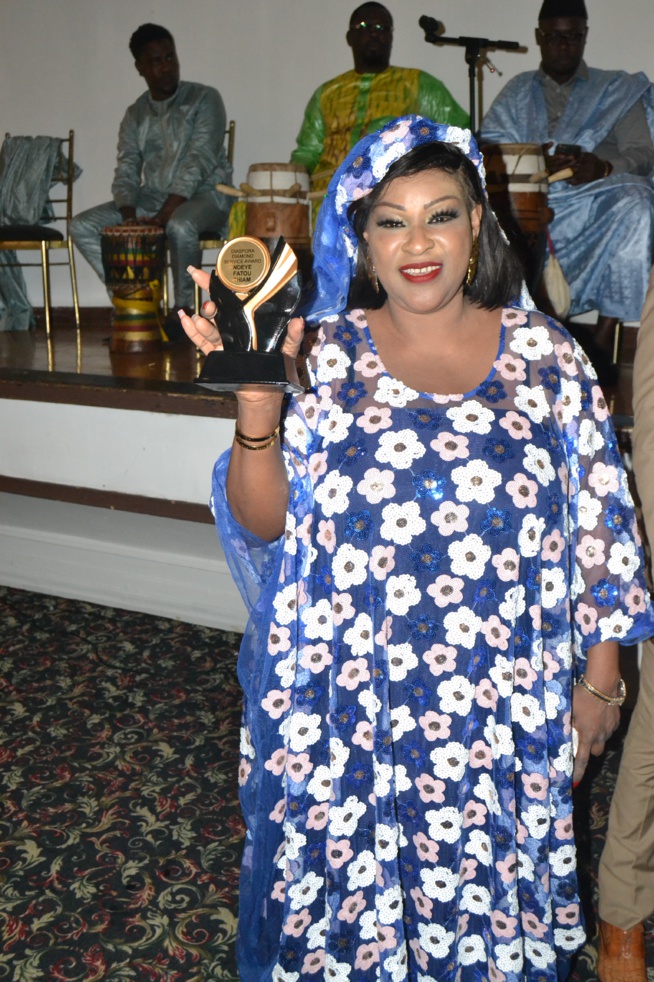 URGENT: Keb's Thiam de la TFM honorée par le Collectif des Sénégalais de la Diaspora à New York