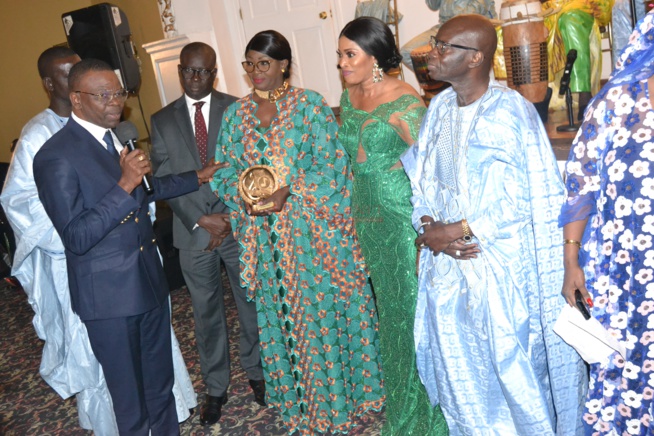 Omar Pen, Youssou Ndour, Thione Seck, Baba Maal, Ismael Lo, et Wally B Seck honorés par le Collectif des Sénégalais de la Diaspora à New York