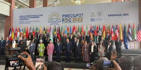 Pré Cop 27 / Congo: Le MEDDTE Alioune Ndoye avec ses collègues pour une répétition générale en novembre en Egypte Pré Cop 27 / Congo: Le MEDDTE Alioune Ndoye avec ses collègues pour une répétition générale en novembre en Egypte