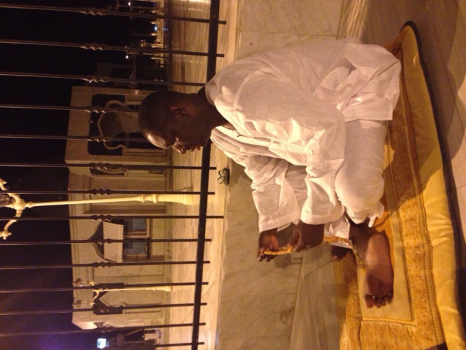 L artiste Salam Diallo ,fervant talibe de Serigne Saliou a Touba. L artiste Salam Diallo ,fervant talibe de Serigne Saliou a Touba.