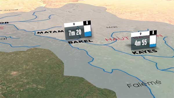 Bulletin hydrologique sur le fleuve Sénégal: Le niveau d’eau baisse Bulletin hydrologique sur le fleuve Sénégal: Le niveau d’eau baisse