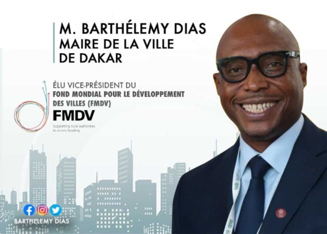Elu vice-président du Fonds mondial pour le développement des villes: le message de Bougane à Barthélemy Dias