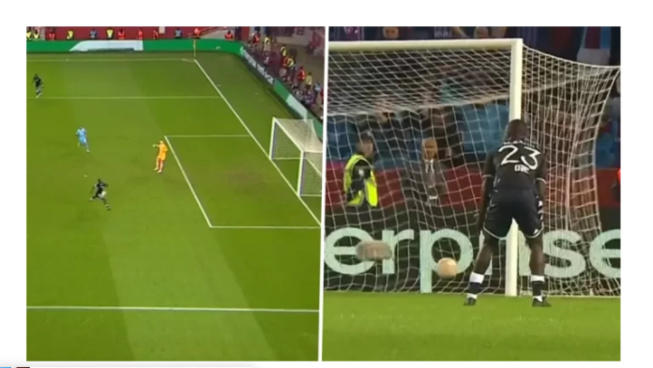 Europa League : Le but gag de Malang Sarr contre son camp face à Trabzonspor Europa League : Le but gag de Malang Sarr contre son camp face à Trabzonspor