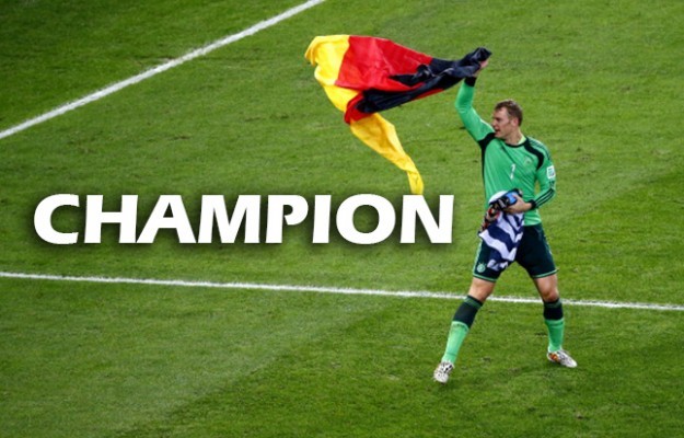 L’Allemagne championne du monde pour la 4ème fois L’Allemagne championne du monde pour la 4ème fois