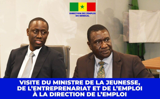 ISITE D’ÉCHANGE ET D’IMPRÉGNATION DU MINISTRE PAPE MALICK NDOUR À LA DIRECTION DE L’EMPLOI