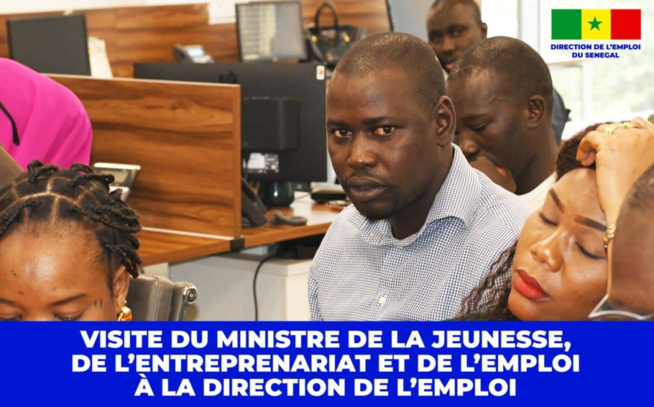 ISITE D’ÉCHANGE ET D’IMPRÉGNATION DU MINISTRE PAPE MALICK NDOUR À LA DIRECTION DE L’EMPLOI