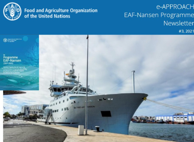 Recherche océanographique : Le programme Eaf-Nansen présente l’équipement du navire Dr Fridtjof Nansen Recherche océanographique : Le programme Eaf-Nansen présente l’équipement du navire Dr Fridtjof Nansen