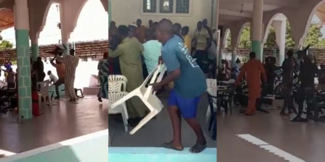 Bagarre à la Mosquée Sicap-Baobab: Imam Diop et imam Khalifa Ndiaye se crêpent le chignon Bagarre à la Mosquée Sicap-Baobab: Imam Diop et imam Khalifa Ndiaye se crêpent le chignon