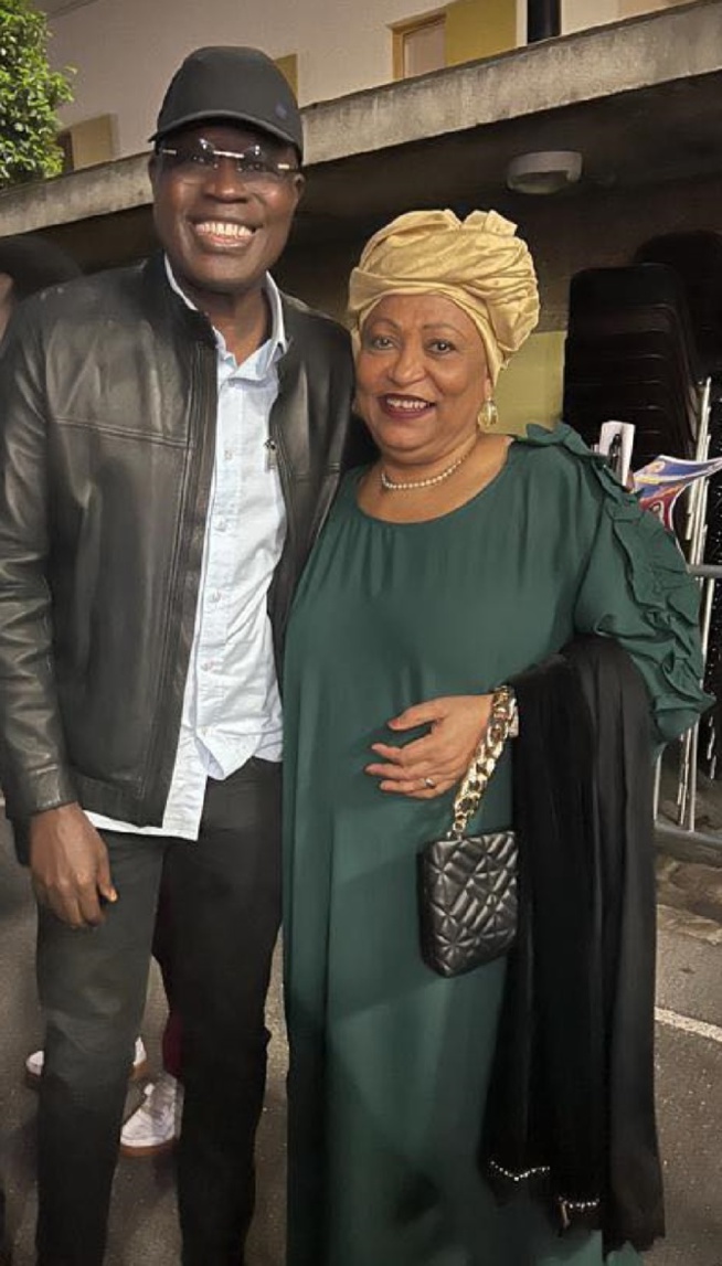 Retrouvailles en France : Soham Wardini en réunion avec Khalifa Sall Retrouvailles en France : Soham Wardini en réunion avec Khalifa Sall