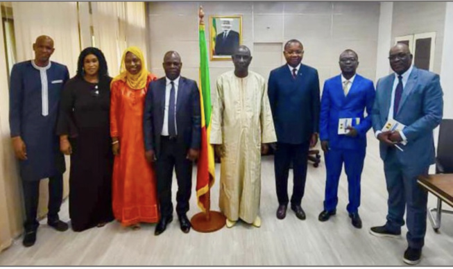 Décentralisation : Des élus locaux du Congo Brazzaville reçus par le Ministre Mamadou Talla