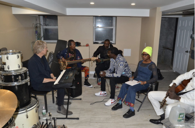 Direct répétition de Carlou D et Alioune Guisse pour le gala des African Leadership Awards au Marriot Marquis de New York Time Square.