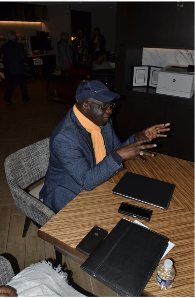 Revivez les images et la vidéo des dernières coordinations sur les préparatifs du prestigieux gala de remises de distinctions des African Leadership Awards au Marriot Marquis Time Square de New York avec le Pdt Mbagnick Diop du MEDS et son équipe. Revivez les images et la vidéo des dernières coordinations sur les préparatifs du prestigieux gala de remises de distinctions des African Leadership Awards au Marriot Marquis Time Square de New York avec le Pdt Mbagnick Diop du MEDS et son équipe.