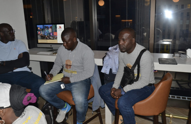 Revivez les images et la vidéo des dernières coordinations sur les préparatifs du prestigieux gala de remises de distinctions des African Leadership Awards au Marriot Marquis Time Square de New York avec le Pdt Mbagnick Diop du MEDS et son équipe. Revivez les images et la vidéo des dernières coordinations sur les préparatifs du prestigieux gala de remises de distinctions des African Leadership Awards au Marriot Marquis Time Square de New York avec le Pdt Mbagnick Diop du MEDS et son équipe.