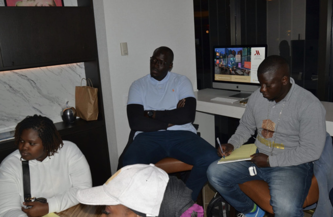 Revivez les images et la vidéo des dernières coordinations sur les préparatifs du prestigieux gala de remises de distinctions des African Leadership Awards au Marriot Marquis Time Square de New York avec le Pdt Mbagnick Diop du MEDS et son équipe. Revivez les images et la vidéo des dernières coordinations sur les préparatifs du prestigieux gala de remises de distinctions des African Leadership Awards au Marriot Marquis Time Square de New York avec le Pdt Mbagnick Diop du MEDS et son équipe.