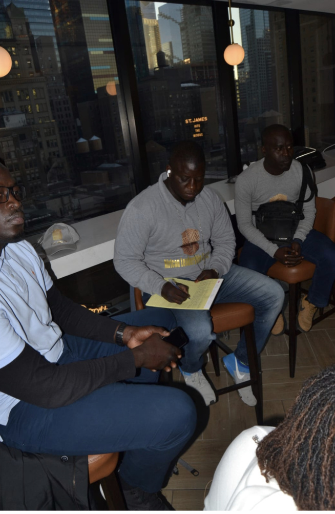 Revivez les images et la vidéo des dernières coordinations sur les préparatifs du prestigieux gala de remises de distinctions des African Leadership Awards au Marriot Marquis Time Square de New York avec le Pdt Mbagnick Diop du MEDS et son équipe. Revivez les images et la vidéo des dernières coordinations sur les préparatifs du prestigieux gala de remises de distinctions des African Leadership Awards au Marriot Marquis Time Square de New York avec le Pdt Mbagnick Diop du MEDS et son équipe.