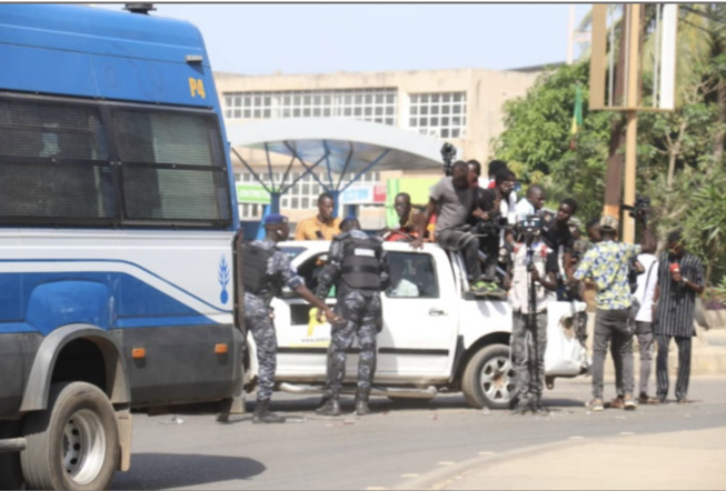 Audition de Ousmane Sonko : Tops et flops d’une journée sous haute sécurité Audition de Ousmane Sonko : Tops et flops d’une journée sous haute sécurité