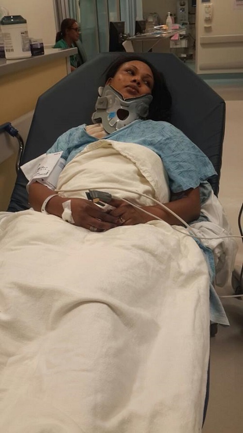 Amina Poté veut- elle marquer son retour par le buzz de son accident?