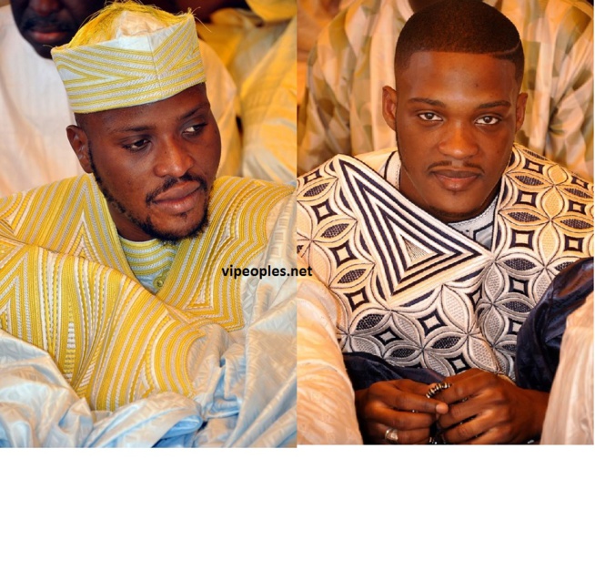 Les fils de Madické Niang Massamba et Khadim à la prière" d'Eid Mubarak"