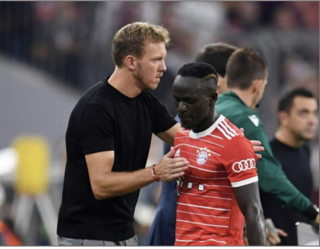 Julian Nagelsmannn, coach du Bayern: "Le Sénégal aimerait que Sadio Mané joue, mais s'il a mal, il ne peut pas jouer" Julian Nagelsmannn, coach du Bayern: "Le Sénégal aimerait que Sadio Mané joue, mais s'il a mal, il ne peut pas jouer"