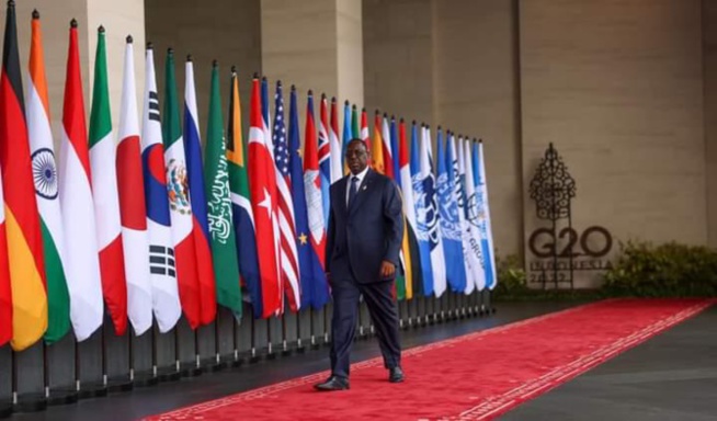 Insécurité alimentaire: Macky Sall a le soutien de ses pairs du G20 pour continuer les concertations avec les... Insécurité alimentaire: Macky Sall a le soutien de ses pairs du G20 pour continuer les concertations avec les...