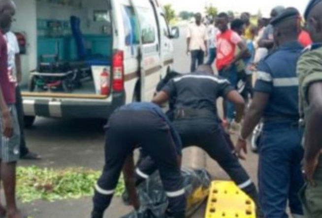 Keur Mor Tine : Un accident de circulation enregistre un mort et deux blessés