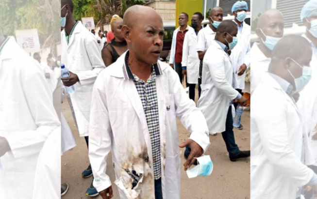 Manifestation non autorisée : Les médecins internes gazés par la police Manifestation non autorisée : Les médecins internes gazés par la police