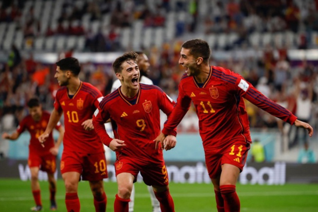 CM 2022: Ecrasant le Costa Rica par 7 à 0, l'Espagne égale son record de buts en 2018 en...4 matchs