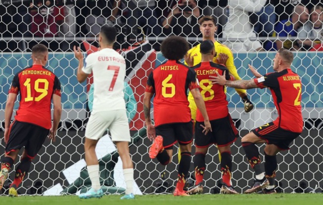 Coupe du monde 2022: La Belgique dit Merci à Courtois Coupe du monde 2022: La Belgique dit Merci à Courtois
