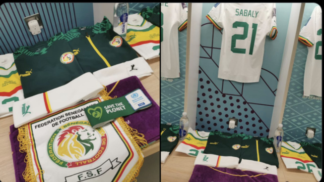 Qatar vs Sénégal : En images, les vestiaires des Lions à moins de 2h du coup d’envoi.