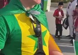 Qatar 2022/ Insolite: Un supporter 12e Gaindé spécial