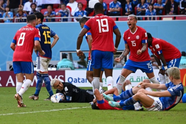 CM2022: Coup d'arrêt pour le Japon, refroidi par le Costa Rica CM2022: Coup d'arrêt pour le Japon, refroidi par le Costa Rica