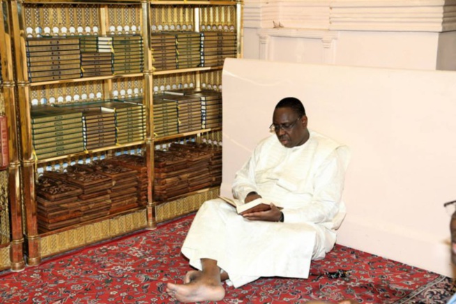 Macky Sall annonce un Prix du président de la République pour le récital du Saint Coran Macky Sall annonce un Prix du président de la République pour le récital du Saint Coran