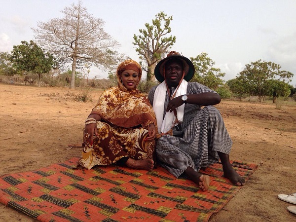 Images:Tournage du clip "Dakar-Thiès" du duo de choc Salam Diallo-Dame Sène