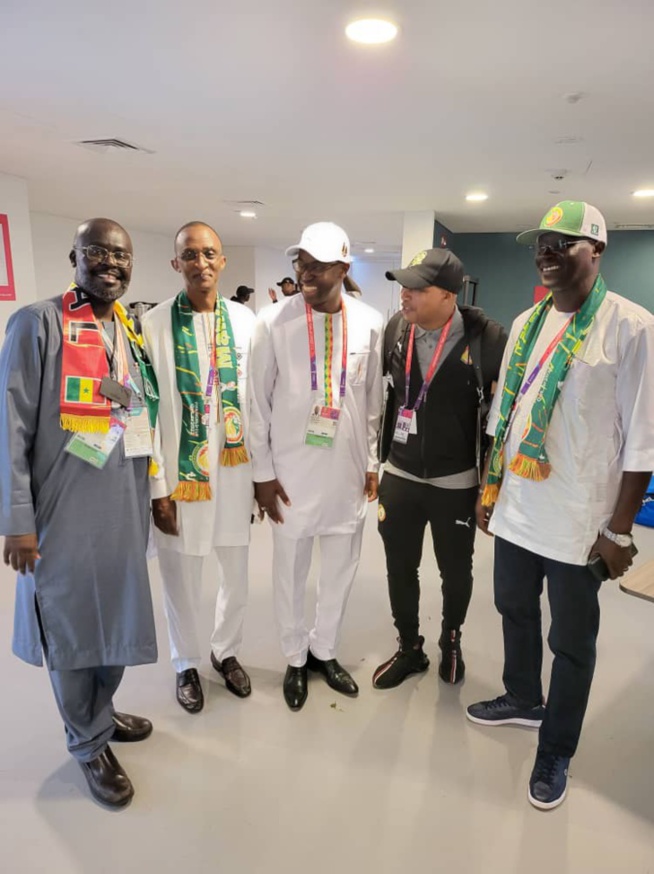Qatar 2022 / Après la qualification des Lions du Sénégal aux 8es : Yankhoba Diattara, Ministre des Sports, ivre de joie Qatar 2022 / Après la qualification des Lions du Sénégal aux 8es : Yankhoba Diattara, Ministre des Sports, ivre de joie