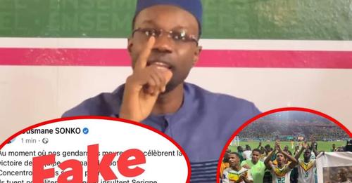 TWEET ATTRIBUÉ À SONKO : PASTEF DÉMENT ET PARLE DE HAINE VISCÉRALE ! TWEET ATTRIBUÉ À SONKO : PASTEF DÉMENT ET PARLE DE HAINE VISCÉRALE !