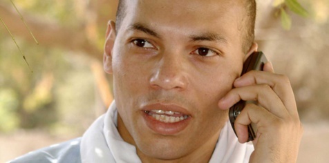 Karim Wade vers le fond Karim Wade vers le fond