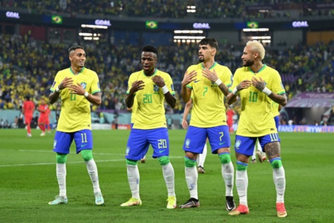 Qatar 2022: Le Brésil corrige les Coréens et les fait danser, la Croatie prévenue