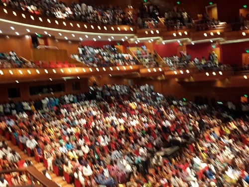 Images: Retour de Omar Pen au grand théâtre