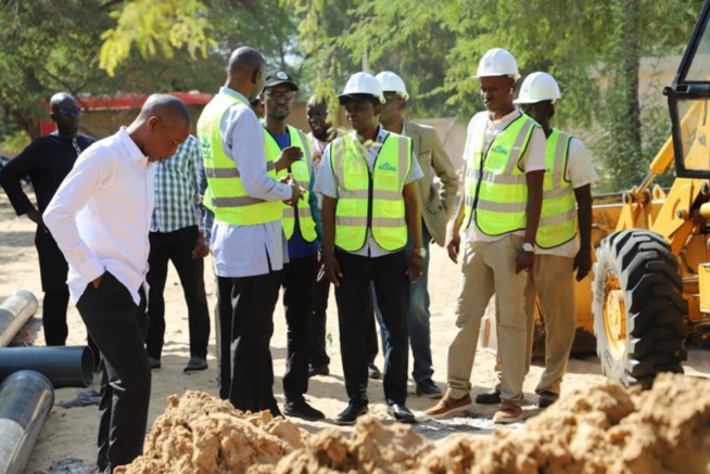 Saint-Louis / Visite de chantier du Directeur du Crous : Assainissement, voirie, internet, ces maux qui demandent soin Saint-Louis / Visite de chantier du Directeur du Crous : Assainissement, voirie, internet, ces maux qui demandent soin