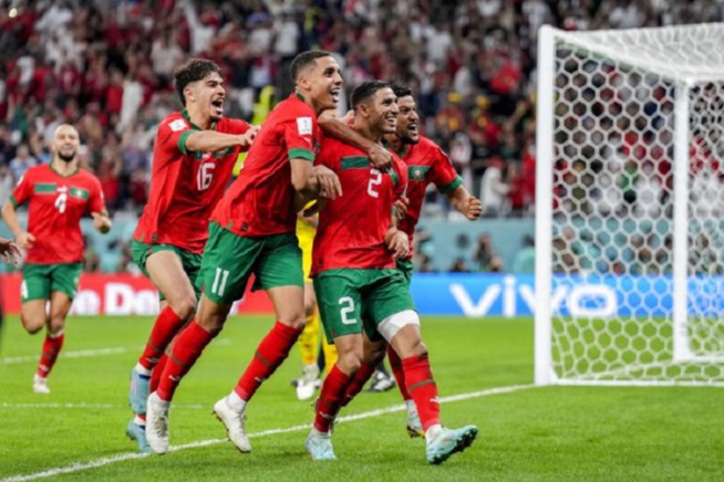 Victoire historique pour l’Afrique : Le Maroc en demi-finale de la Coupe du monde de football Victoire historique pour l’Afrique : Le Maroc en demi-finale de la Coupe du monde de football